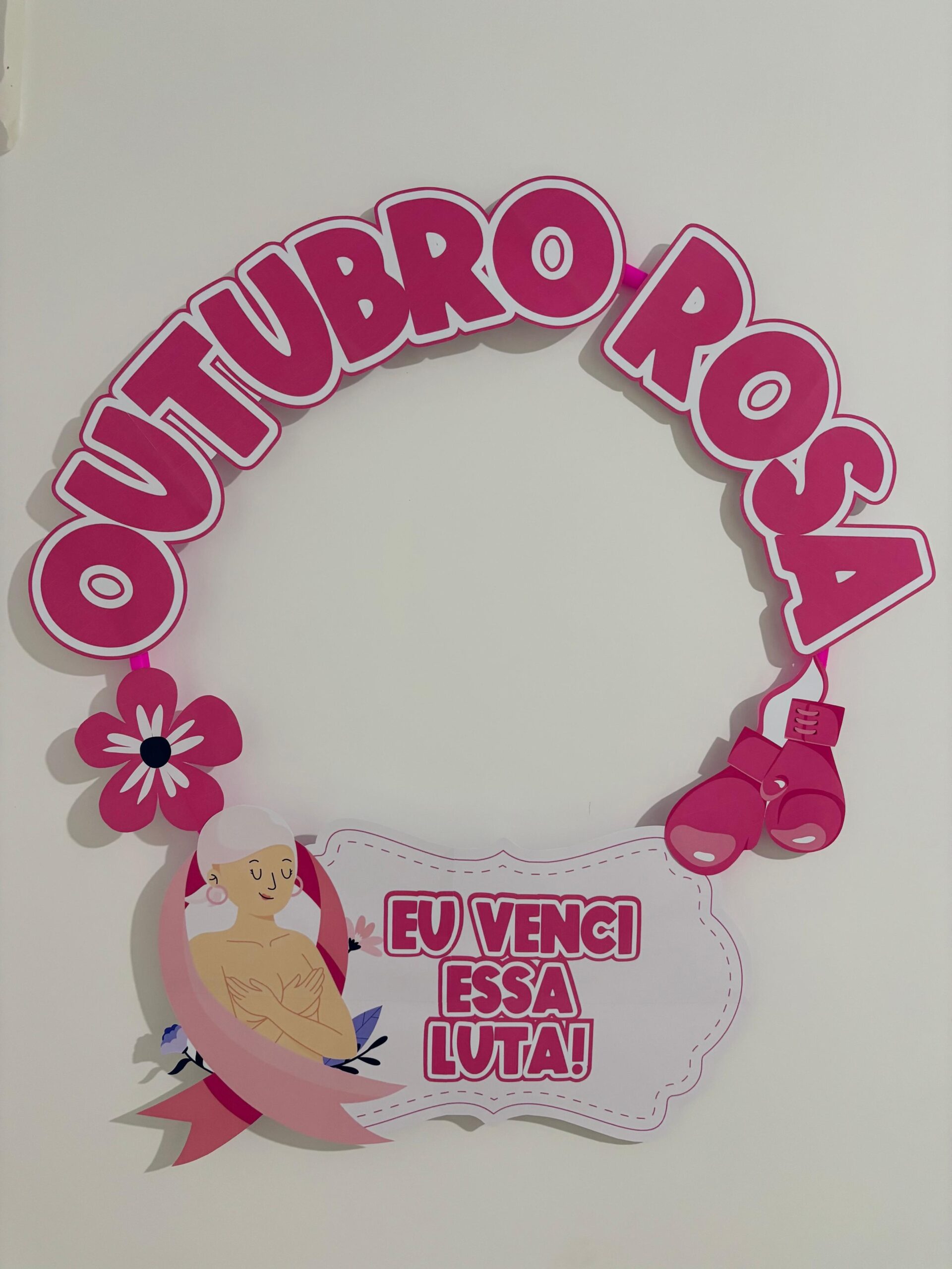 Moldura Outubro Rosa – “Eu Venci essa Luta”