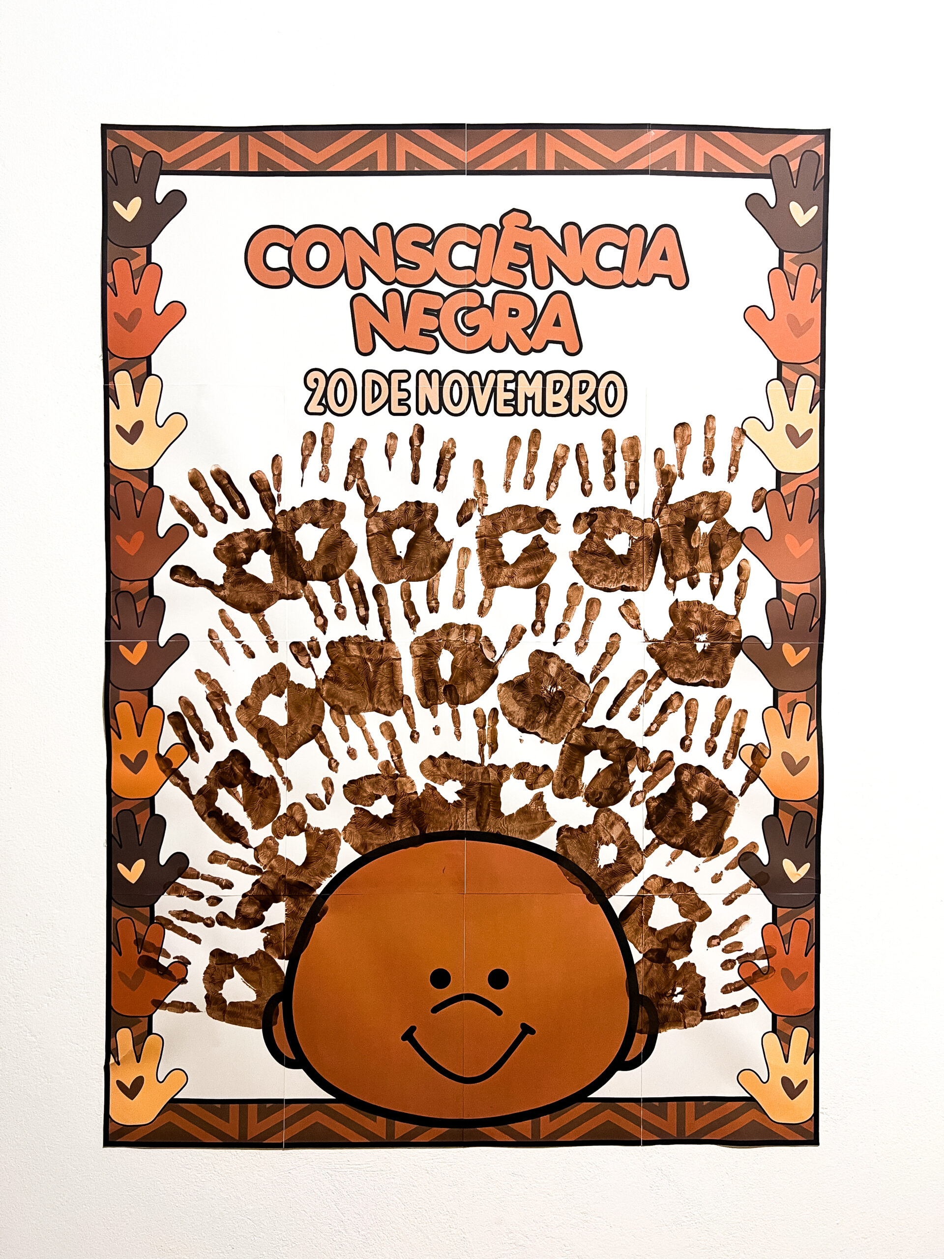 Cartaz Colaborativo Consciência Negra
