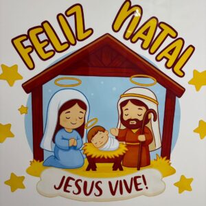Painel Presépio - Jesus Vive