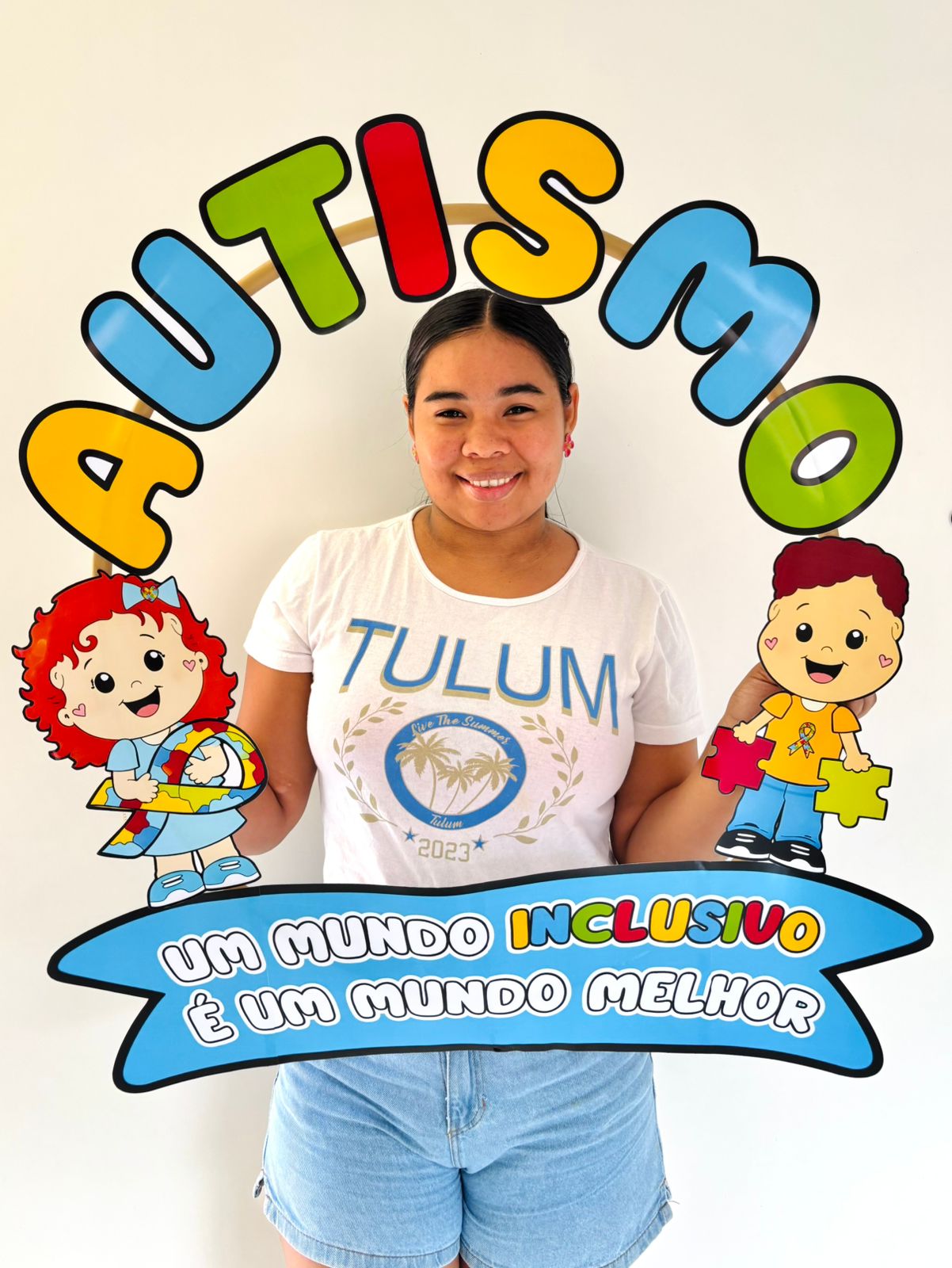 Moldura para Bambolê – Autismo