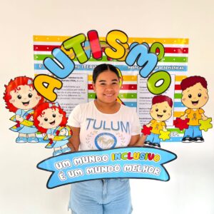 Kit Autismo – Painel + Moldura para Bambolê